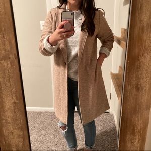 RACHEL ZOE | Wool Blend Camel/Beige Coat